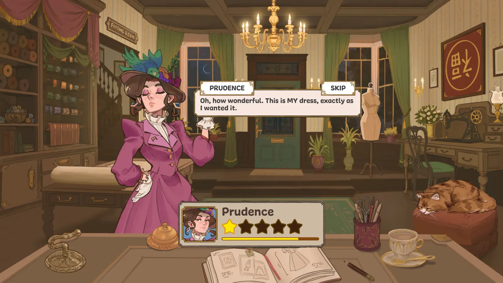 Official Dressmaker promotional screenshot from the Steam storefront