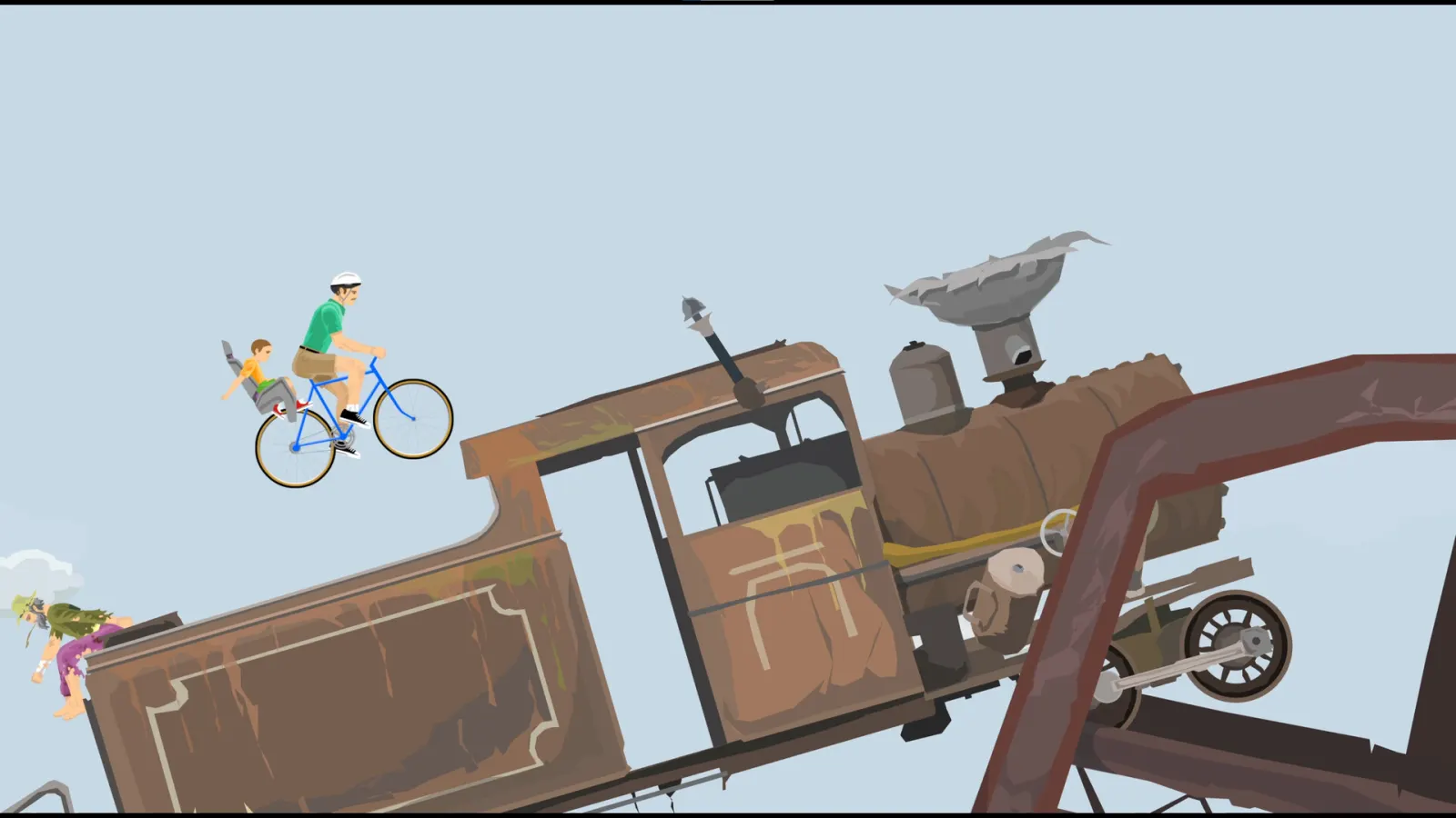 Official Happy Wheels environment or feature screenshot