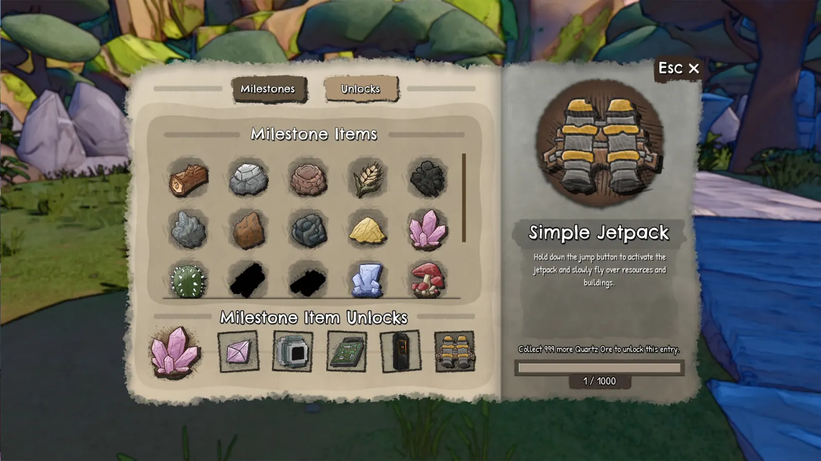 Official Nightwater screenshot showing resource gathering and factory machinery