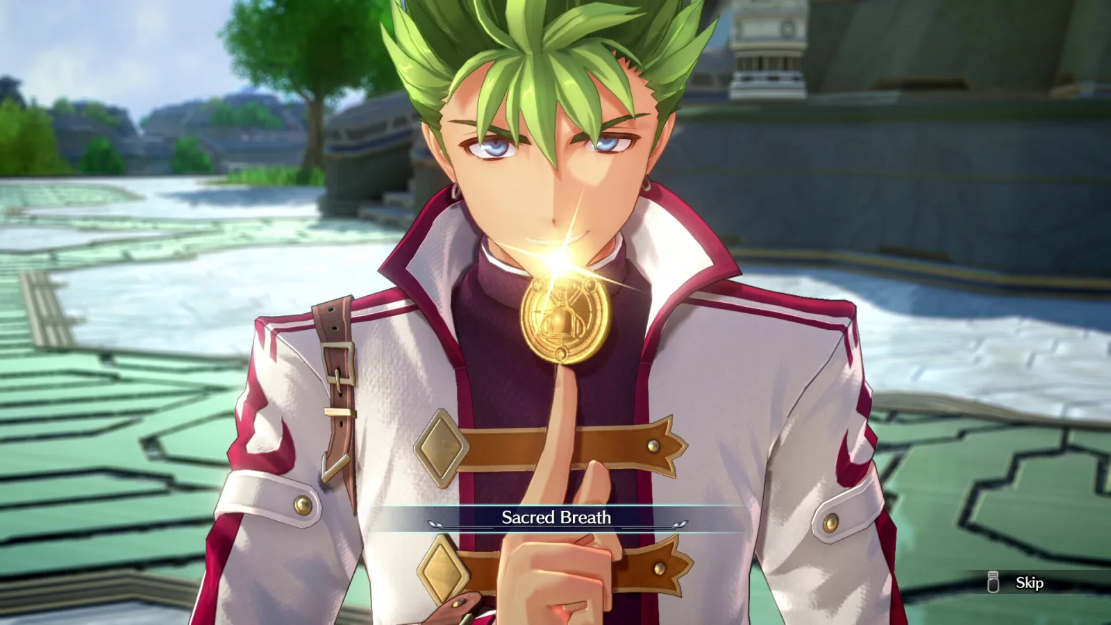 Official Trails in the Sky 2nd Chapter gameplay screenshot showing party exploration in Liberl