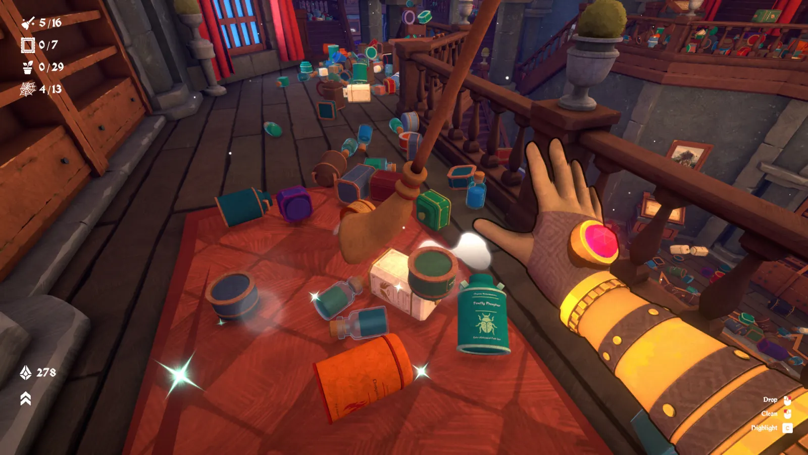 Official Wand & Order: Tidy up the magic shop! environment or feature screenshot